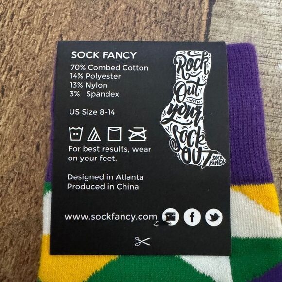 Sock fancy socks nwt - Picture 3 of 6
